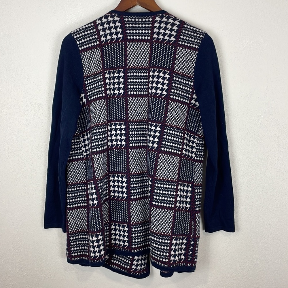 Talbots Open Front Merino Wool Cardigan - Picture 7 of 10